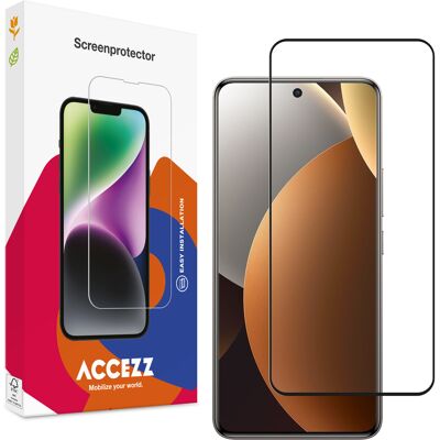 Accezz Gehard Glas Full Cover Screenprotector voor de Xiaomi Redmi Note 15 Pro (4G) Accezz Gehard Glas Full Cover Screenprotector voor de Xiaomi Redmi Note 15 Pro (4G)