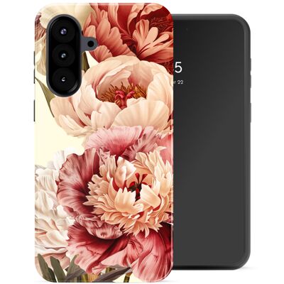 Selencia Vivid Backcover voor de Samsung Galaxy A57 (5G) - Vintage Peony Selencia Vivid Backcover voor de Samsung Galaxy A57 (5G) - Vintage Peony