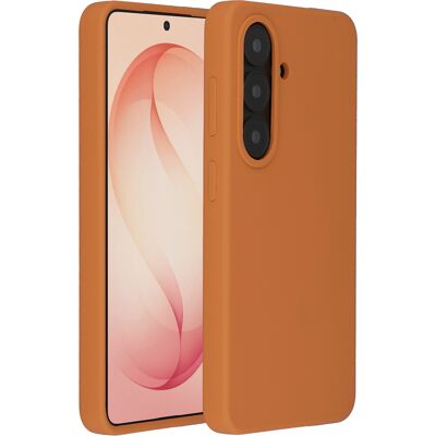 Accezz Liquid Silicone Backcover met MagSafe voor de Samsung Galaxy S26 Plus - Oranje Accezz Liquid Silicone Backcover met MagSafe voor de Samsung Galaxy S26 Plus - Oranje