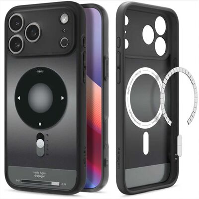 Spigen Ultra Hybrid Backcover MagSafe voor de Apple iPhone 17 Pro - Classic Black Spigen Ultra Hybrid Backcover MagSafe voor de Apple iPhone 17 Pro - Classic Black