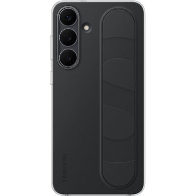 Originele Standing Grip Case voor de Samsung Galaxy S25 FE - Zwart Originele Standing Grip Case voor de Samsung Galaxy S25 FE - Zwart