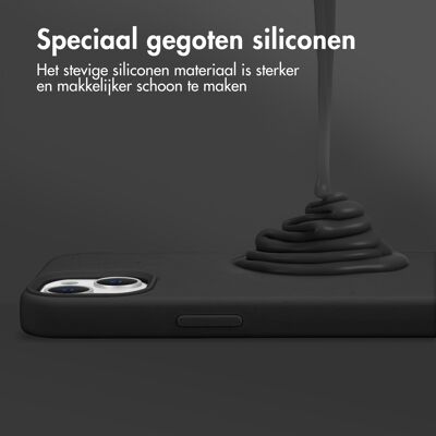 Accezz Liquid Silicone Backcover met MagSafe voor de Samsung Galaxy S26 Ultra - Zwart Accezz Liquid Silicone Backcover met MagSafe voor de Samsung Galaxy S26 Ultra - Zwart