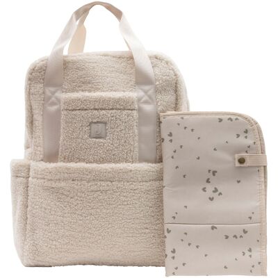 Jollein Teddy Lou Sand Luiertas / Rugzak Jollein Teddy Lou Sand Luiertas / Rugzak