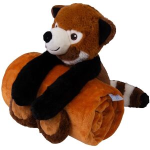 Babymatex Carol Wasbeer Oranje 85x100 cm Wiegdeken met Knuffel Babymatex Carol Wasbeer Oranje 85x100 cm Wiegdeken met Knuffel