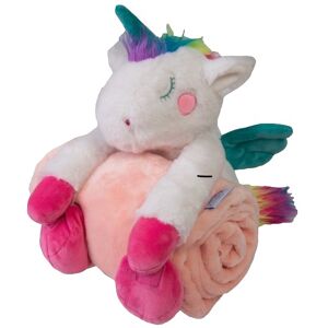 Babymatex Carol Unicorn Roze 85 x 100 cm Wiegdeken met Knuffel Babymatex Carol Unicorn Roze 85 x 100 cm Wiegdeken met Knuffel