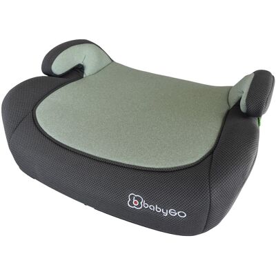 BabyGo Melange Green 125-150 cm i-Size Booster BabyGo Melange Green 125-150 cm i-Size Booster