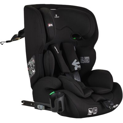 Cangaroo Trip Midnight Black 76-150 cm i-Size Autostoel Cangaroo Trip Midnight Black 76-150 cm i-Size Autostoel