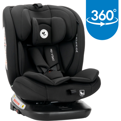 Lorelli Capella Black 40-150 cm 360° i-Size Autostoel Lorelli Capella Black 40-150 cm 360° i-Size Autostoel