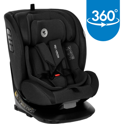 Lorelli Monza Black 40-150 cm 360° i-Size Autostoel Lorelli Monza Black 40-150 cm 360° i-Size Autostoel