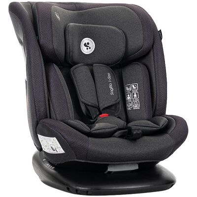 Lorelli Sagitta Black 40-150 cm i-Size Autostoel Lorelli Sagitta Black 40-150 cm i-Size Autostoel