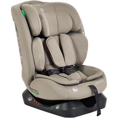 Moni Aventura Beige 40-150 cm i-Size Autostoel Moni Aventura Beige 40-150 cm i-Size Autostoel