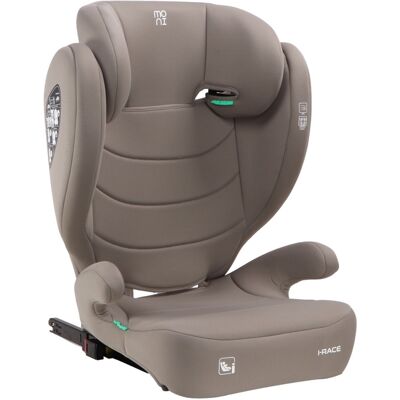 Moni i-Race Cool Beige 100-150 cm Isofix i-Size Autostoel Moni i-Race Cool Beige 100-150 cm Isofix i-Size Autostoel