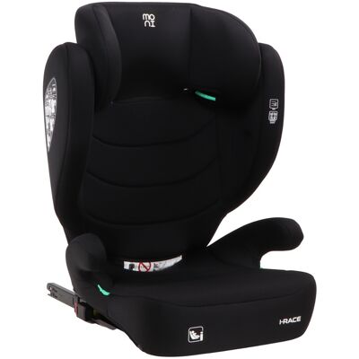 Moni i-Race Cosmo Black 100-150 cm Isofix i-Size Autostoel Moni i-Race Cosmo Black 100-150 cm Isofix i-Size Autostoel