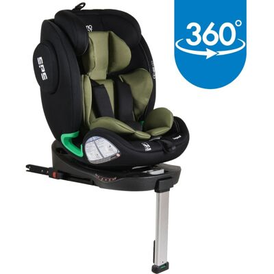 Moni Legend Green 40-150 cm 360° i-Size Autostoel Moni Legend Green 40-150 cm 360° i-Size Autostoel