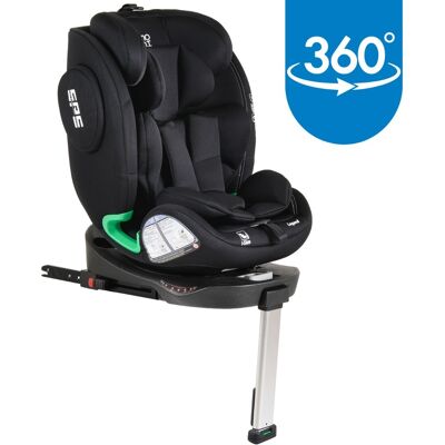 Moni Legend Black 40-150 cm 360° i-Size Autostoel Moni Legend Black 40-150 cm 360° i-Size Autostoel