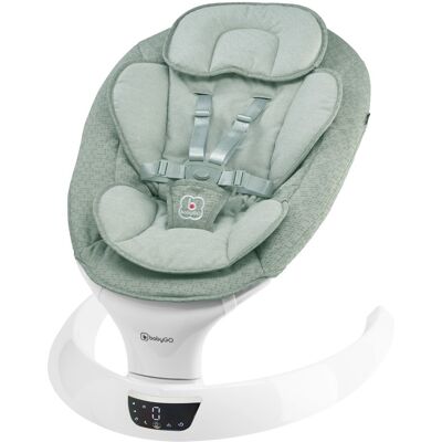 BabyGo Swing Green Elektrische Babyschommel BabyGo Swing Green Elektrische Babyschommel