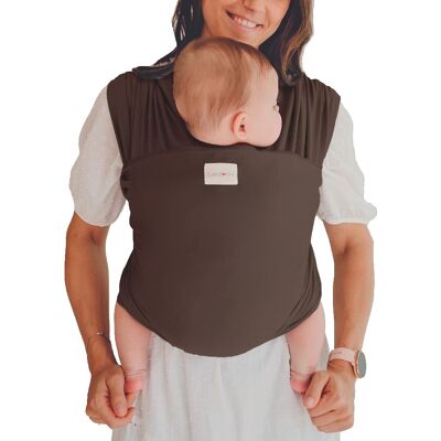 Babylonia Tricot-Slen Organic Chocolat Fudge Draagdoek Babylonia Tricot-Slen Organic Chocolat Fudge Draagdoek