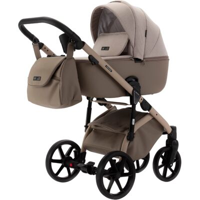 Adamex Nola Natura Cappuccino 2-in-1 Kinderwagen Adamex Nola Natura Cappuccino 2-in-1 Kinderwagen