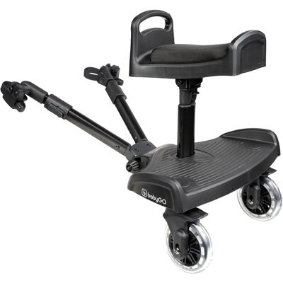 BabyGo WeGo Meerijdplankje met Zitje BabyGo WeGo Meerijdplankje met Zitje