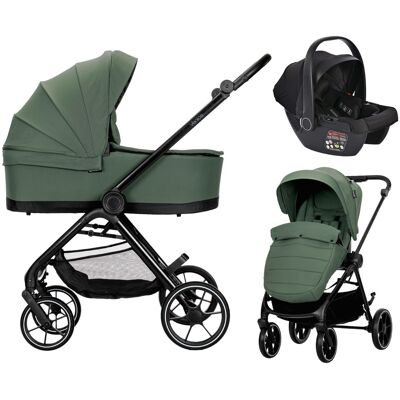 Lorelli Venice Green 3-in-1 Kinderwagen met i-Size Autostoel Lorelli Venice Green 3-in-1 Kinderwagen met i-Size Autostoel