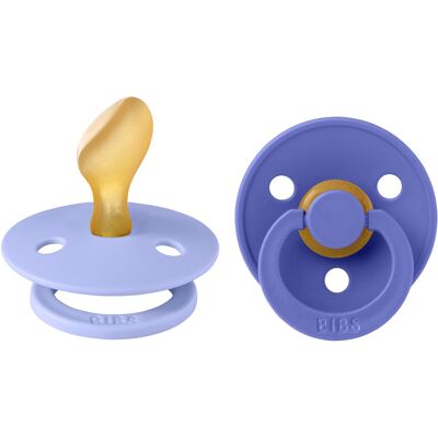 Bibs Hush/Grape 6-18 mnd 2 Stuks Anatomische Fopspeen Bibs Hush/Grape 6-18 mnd 2 Stuks Anatomische Fopspeen