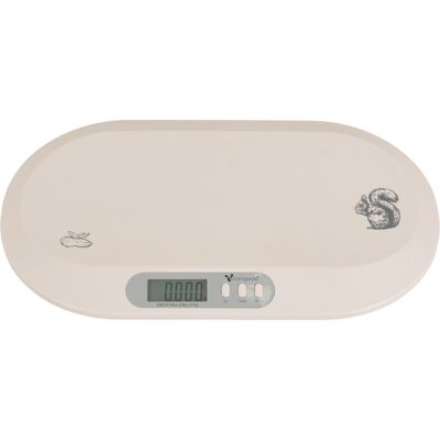 Cangaroo Peanut Beige Baby Weegschaal Cangaroo Peanut Beige Baby Weegschaal