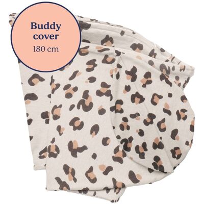 Doomoo Buddy Leopard Cream Voedingskussenhoes Doomoo Buddy Leopard Cream Voedingskussenhoes