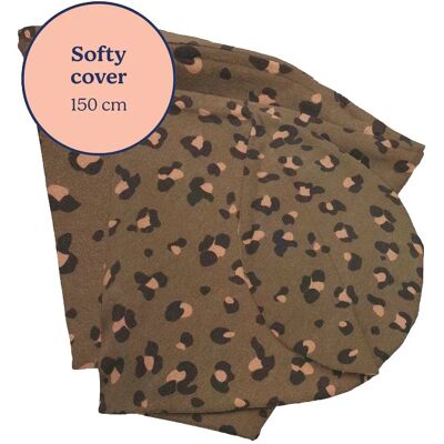 Doomoo Softy Leopard Bronze Voedingskussenhoes Doomoo Softy Leopard Bronze Voedingskussenhoes