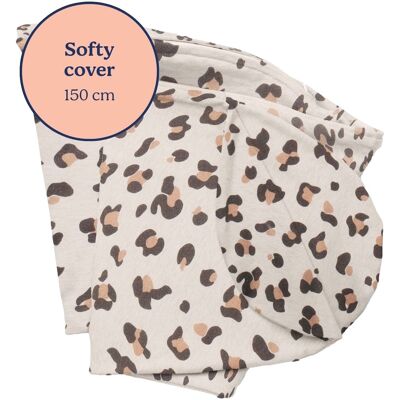 Doomoo Softy Leopard Cream Voedingskussenhoes Doomoo Softy Leopard Cream Voedingskussenhoes
