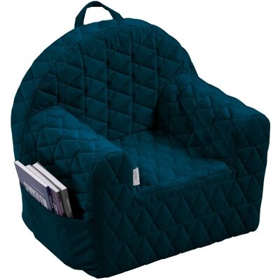 Mitac Albero Mio Velvet Navy Kinderfauteuil Mitac Albero Mio Velvet Navy Kinderfauteuil