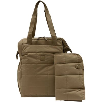 Jollein Quilted Quinn Bronze Luiertas / Rugzak Jollein Quilted Quinn Bronze Luiertas / Rugzak