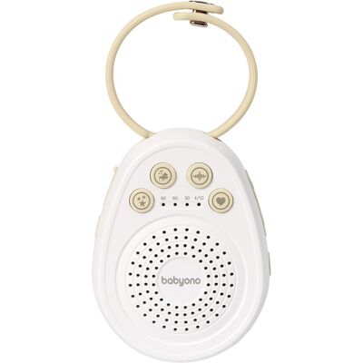 Babyono Baby Ono Piccolo Mini White Noise Draagbaar Muziekdoosje Babyono Baby Ono Piccolo Mini White Noise Draagbaar Muziekdoosje