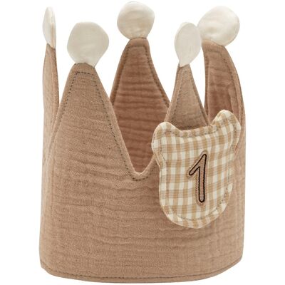 Jollein Teddy Bear Verjaardagskroon met Cijfers Jollein Teddy Bear Verjaardagskroon met Cijfers