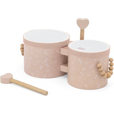 Label Label Roze Houten Bongo's Label Label Roze Houten Bongo's