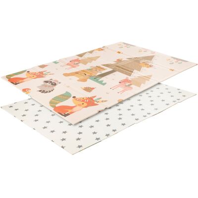 Lorelli Home & Stars 120x180 cm Omkeerbare Speelmat Lorelli Home & Stars 120x180 cm Omkeerbare Speelmat