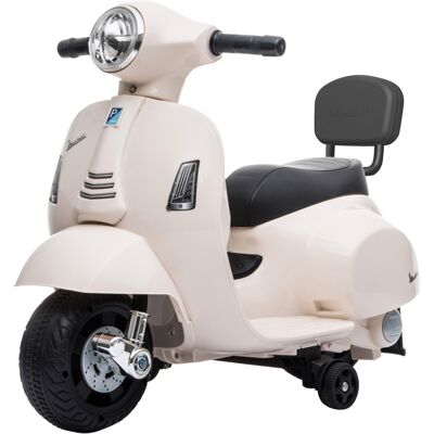 Eco Toys Wit 1,5-3 jaar Elektrische Vespa Scooter Eco Toys Wit 1,5-3 jaar Elektrische Vespa Scooter