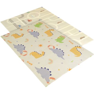 Moni Toys XPE Urban Traffic 150 x 200 cm Opvouwbare Speelmat Moni Toys XPE Urban Traffic 150 x 200 cm Opvouwbare Speelmat
