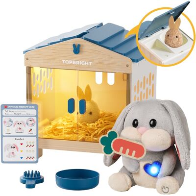 Topbright Care Pets Mummy Bunny Interactieve Verzorging Knuffel Topbright Care Pets Mummy Bunny Interactieve Verzorging Knuffel