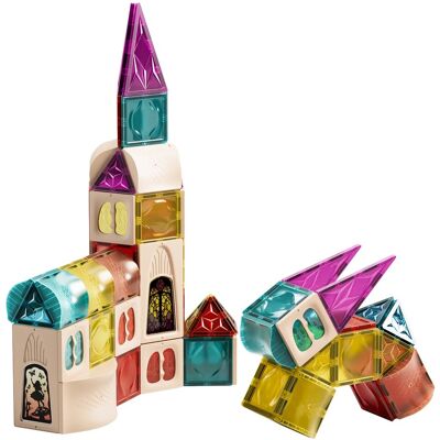 Topbright MagArt 64 Stuks Magnetische Tegels Topbright MagArt 64 Stuks Magnetische Tegels
