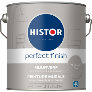Histor Perfect Finish Muurverf Mat - Shaded Whisper - 2,5 liter Histor Perfect Finish Muurverf Mat - Shaded Whisper - 2,5 liter