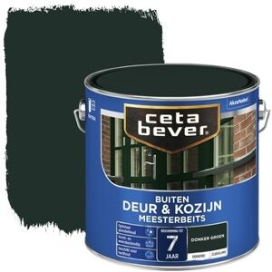 Cetabever Meesterbeits Deur en Kozijn Dekkend Zijdeglans - Donker Groen Cetabever Meesterbeits Deur en Kozijn Dekkend Zijdeglans - Donker Groen