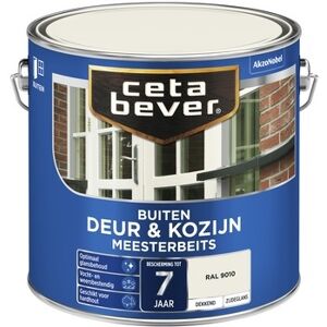 Cetabever Meesterbeits Deur en Kozijn Dekkend Zijdeglans - RAL 9010 Cetabever Meesterbeits Deur en Kozijn Dekkend Zijdeglans - RAL 9010