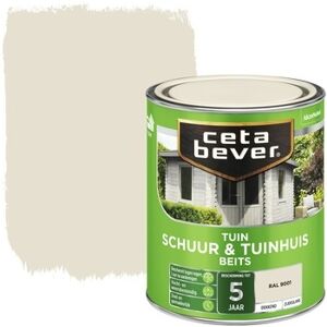 Cetabever Schuur en Tuinhuis Beits Dekkend Zijdeglans - RAL 9001 - 0,75 liter Cetabever Schuur en Tuinhuis Beits Dekkend Zijdeglans - RAL 9001 - 0,75 liter