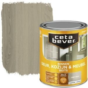 Cetabever Grijs Was Binnenbeits - Satijn Afwerking Cetabever Grijs Was Binnenbeits - Satijn Afwerking
