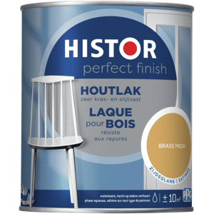 Histor Perfect Finish Houtlak Zijdeglans - Brass Mesh Histor Perfect Finish Houtlak Zijdeglans - Brass Mesh