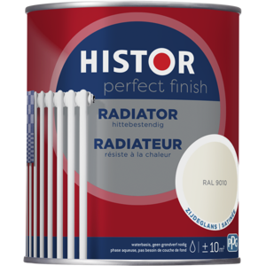 Histor Perfect Finish Radiator Zijdeglans - RAL 9010 Histor Perfect Finish Radiator Zijdeglans - RAL 9010