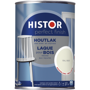 Histor Perfect Finish Houtlak Hoogglans - Ral 9001 Histor Perfect Finish Houtlak Hoogglans - Ral 9001