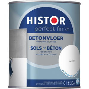 Histor Perfect Finish Betonvloer Zijdeglans - White Histor Perfect Finish Betonvloer Zijdeglans - White