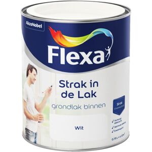 Flexa Strak in de Lak Grondlak Binnen - Wit Flexa Strak in de Lak Grondlak Binnen - Wit
