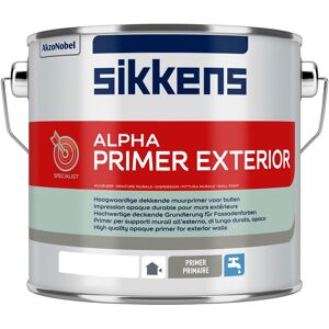 Sikkens Alpha Primer Exterior - Lichte Kleur - 2,5L - Binnenprimer Sikkens Alpha Primer Exterior - Lichte Kleur - 2,5L - Binnenprimer